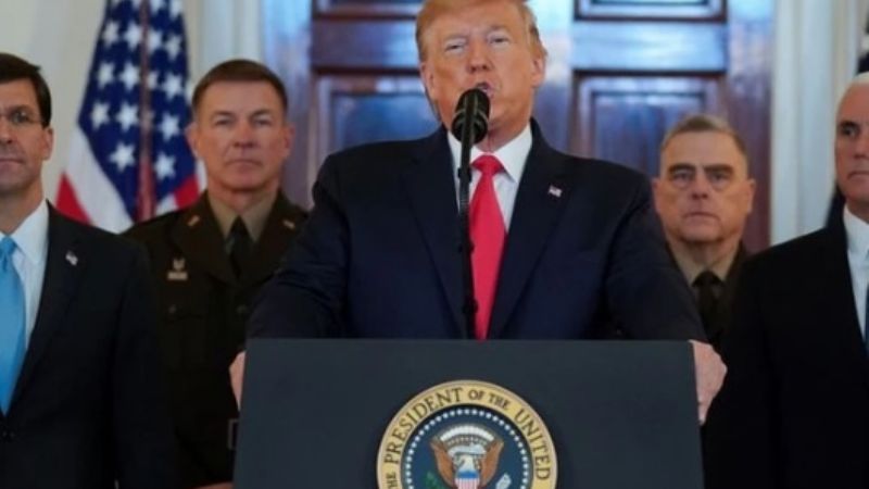 Trump confirmó que no hubo muertos por el ataque de Irán