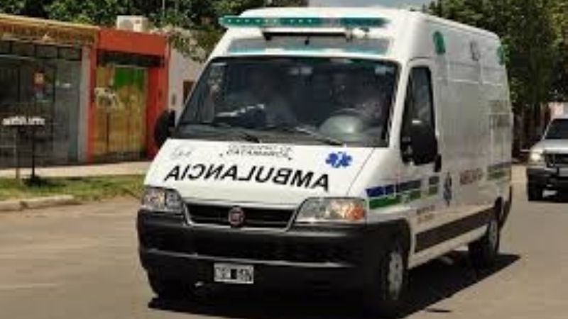 Niña de 7 años golpeada en un derrape