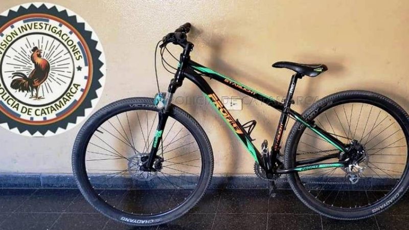 Denunció que le robaron dos bicicletas y un hombre las devolvió