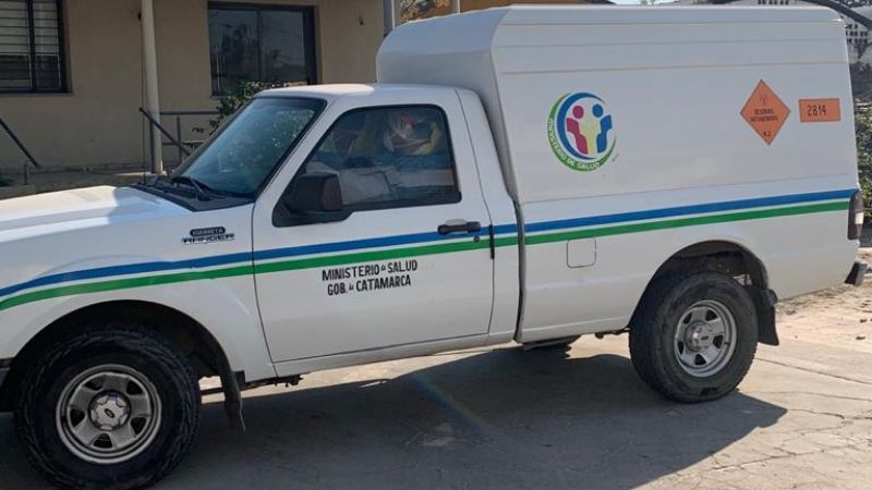 Recolección de residuos de pacientes positivos en aislamiento domiciliario