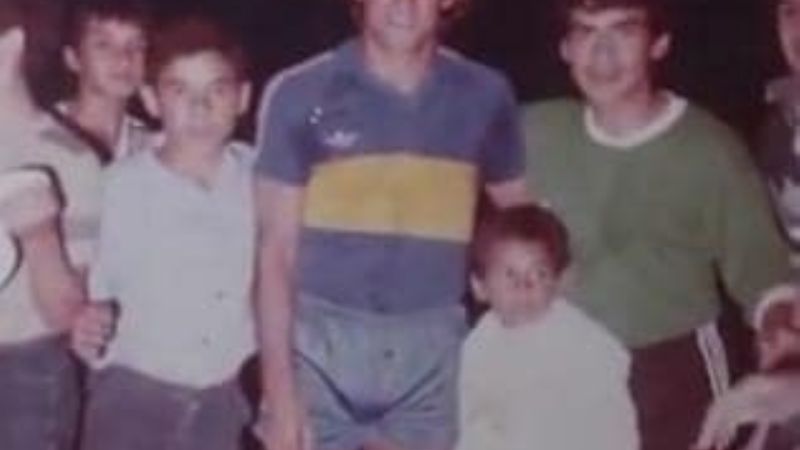 Gran gesto del "Tucu" Ramón Díaz