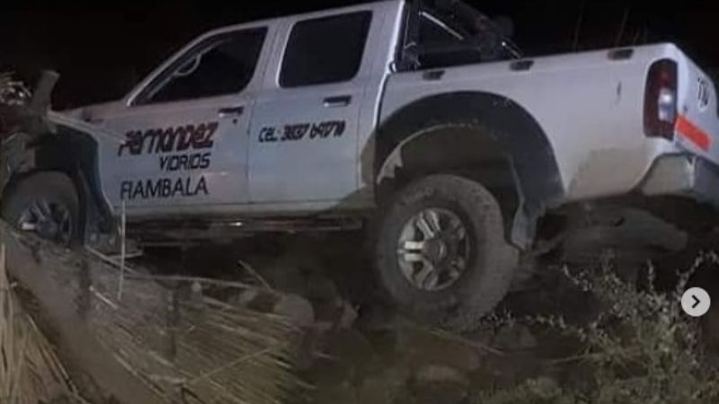 Noche accidentada en Fiambalá