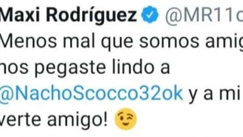 Scocco irónico con Ponzio: “Te quedaste sin freno?”
