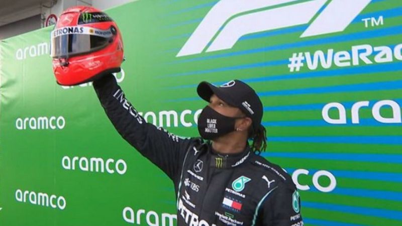 Histórico triunfo de Hamilton, para igualar a “Schumy”