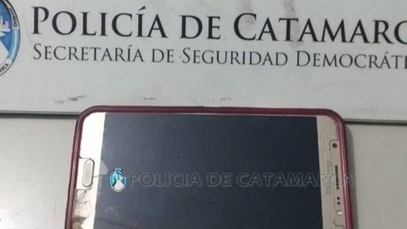 Golpeó a su pareja y le robó el teléfono