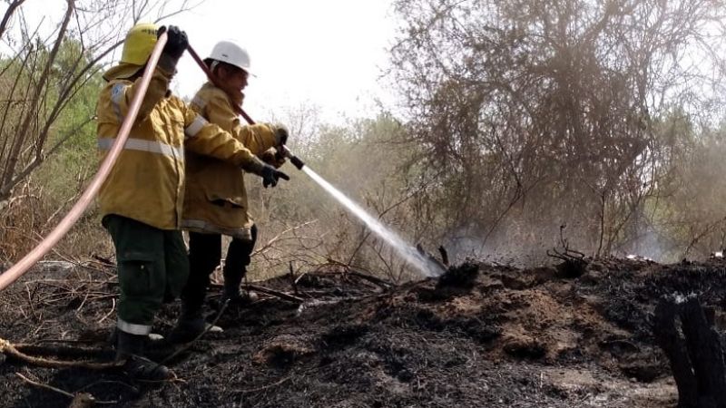 Después de casi 10 días, declaran contenido el incendio del Ambato
