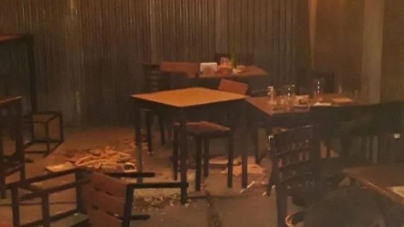 Impactantes detalles de la explosión en un bar de Buenos Aires