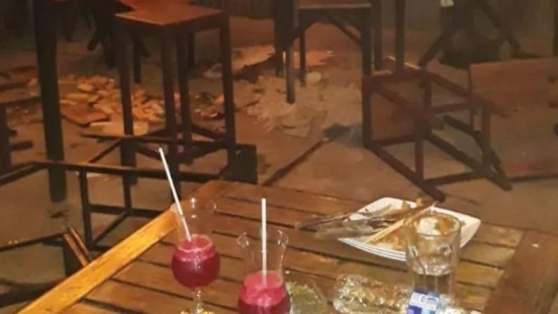 Impactantes detalles de la explosión en un bar de Buenos Aires