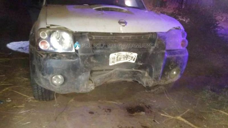 Conductor en estado de ebriedad chocó contra un corral de animales