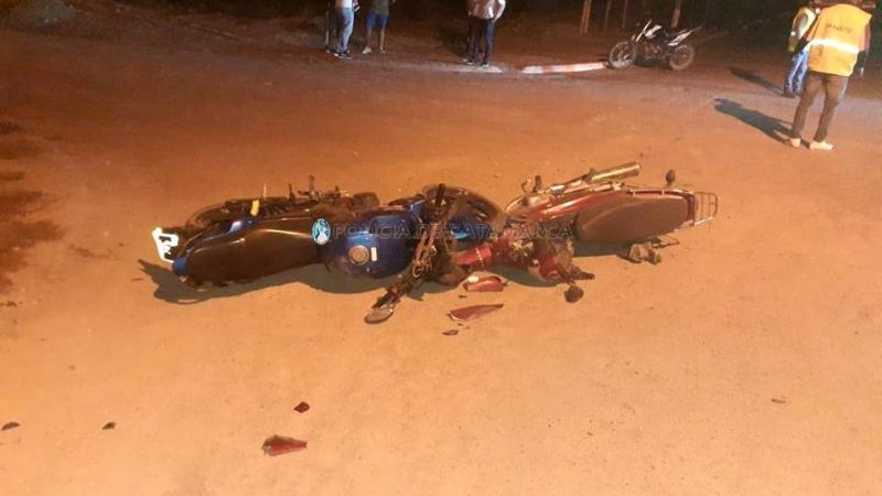 Cinco jóvenes heridos en dos accidentes motociclísticos