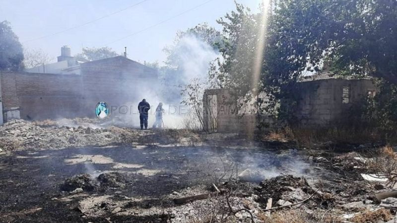 Incendio de pastizales