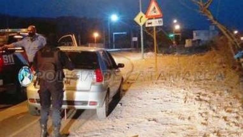 Le quitan el auto por alcoholemia positivo