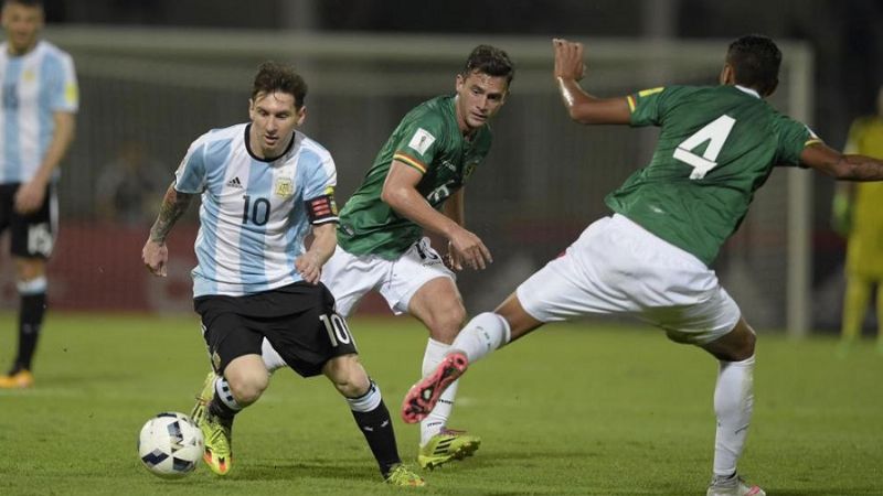 Argentina visita a Bolivia, en la altura de La Paz