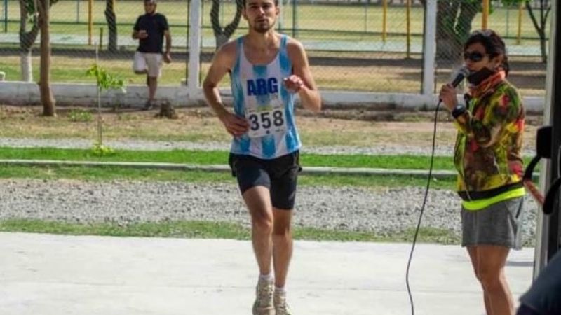 Paola Maza y Joaquín Narváez, en el 3er. “Fray Virtual Trail”