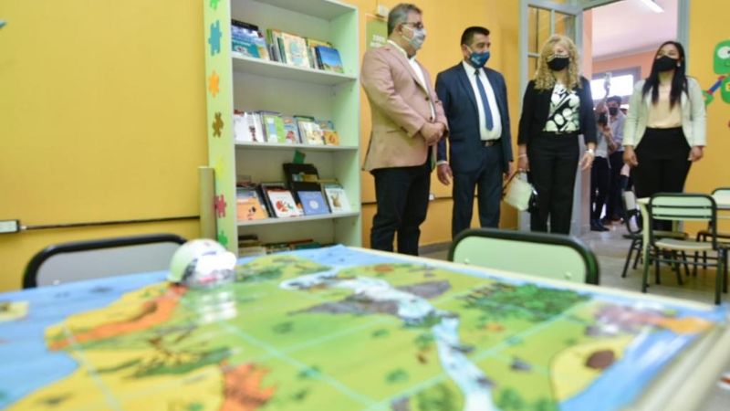El Gobierno inauguró el Multiespacio de capacitación docente “Escuela Activa”