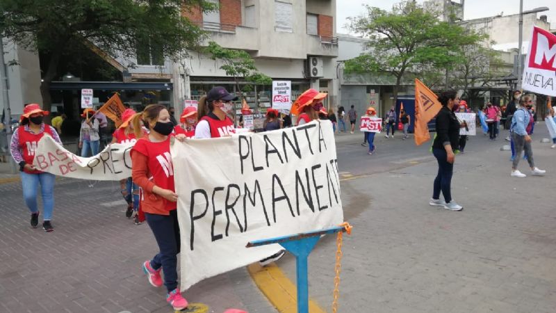 Nueva protesta de trabajadores de Salud