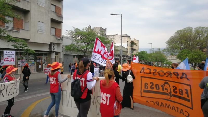 Nueva protesta de trabajadores de Salud