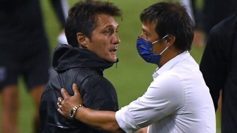 Goleada de Almeyda al “Mellizo”; los Higuaín, juntos