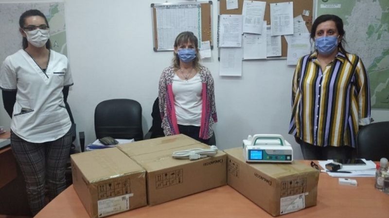 Nación envió equipamiento e insumos