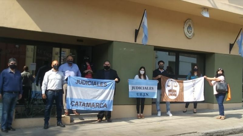 Judiciales nacionales en plan de lucha