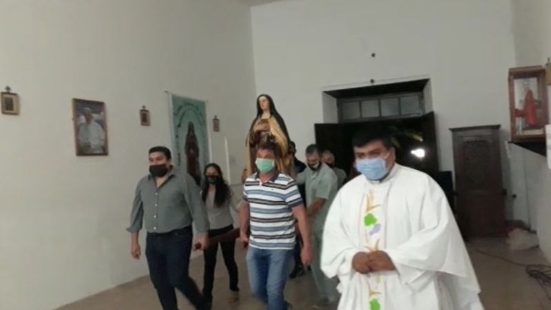 Celebraron a Santa Teresa de Jesús en San Antonio de La Paz