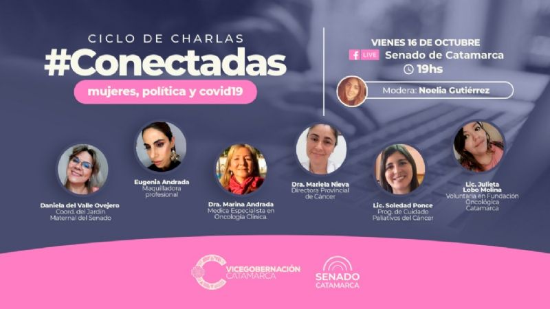 #Conectadas a la lucha contra el cáncer de mama