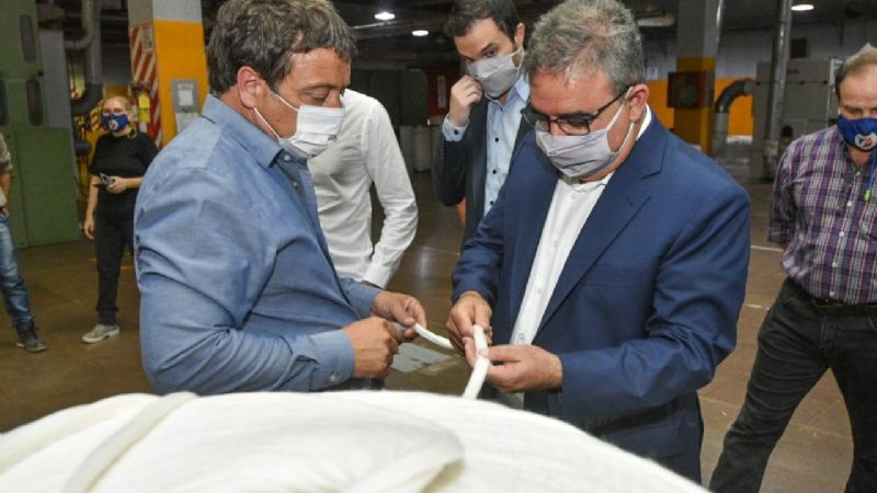 Fábrica inauguró un nuevo sector y anunció importantes inversiones