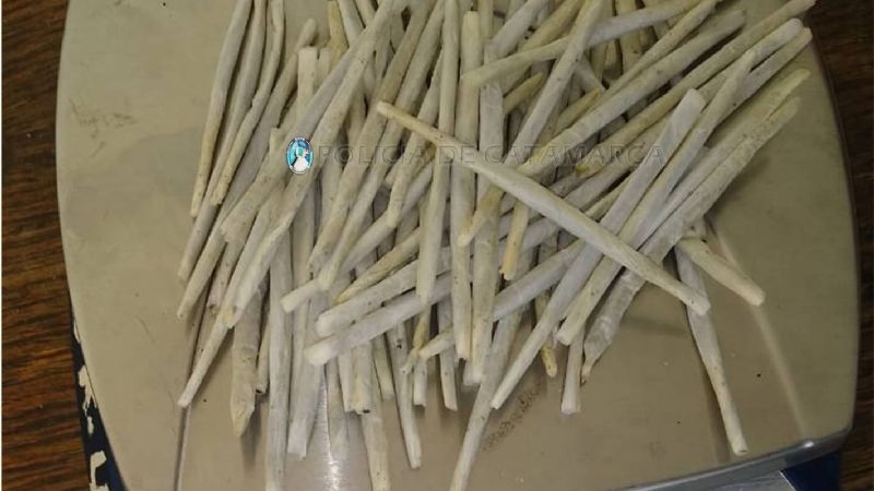 Detienen a un joven con 72 porros y dinero en efectivo en Andalgalá