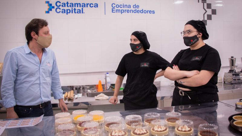 Primeros productos de la Cocina de Emprendedores