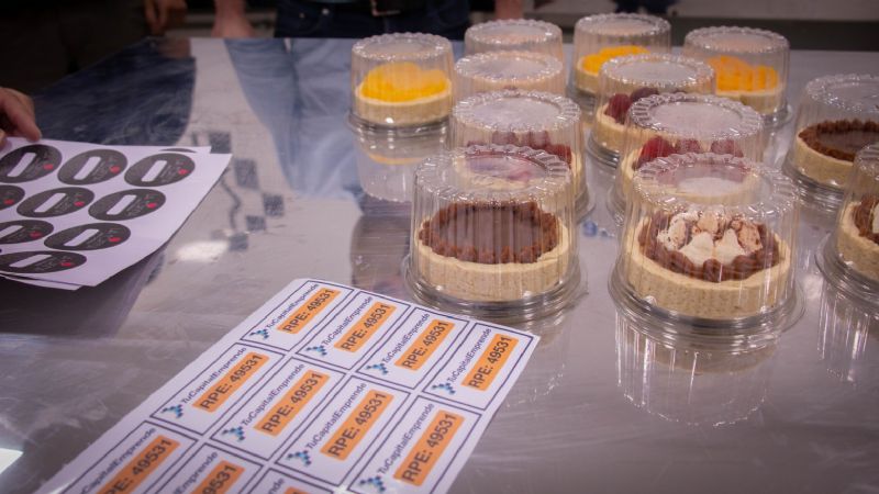 Primeros productos de la Cocina de Emprendedores