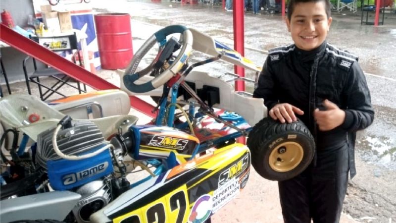 Moreyra cumplió en la 1ra del año del IAME Series Argentina