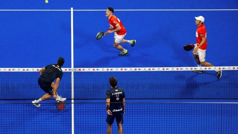 Tapia/Belasteguín no pudieron con los Nro. 1 Galán/Lebrón