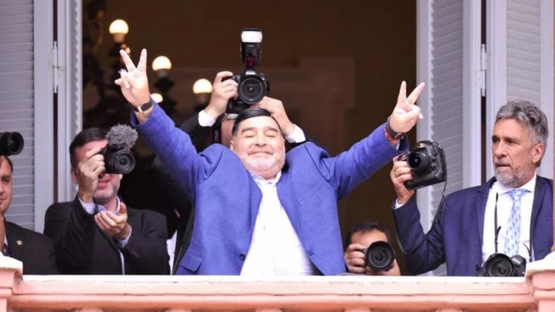 Maradona en el Día de la Lealtad: "Fui, soy y seré siempre peronista"