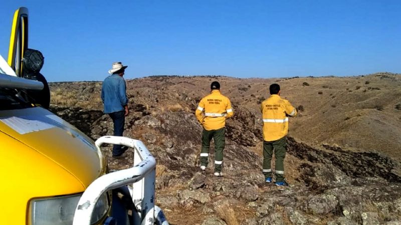 Rápido control de incendios en Banda de Varela y Ancasti