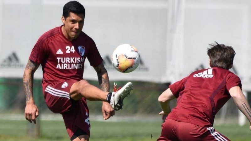 Enzo Pérez “en capilla” de cara a los 8vos. de la Copa