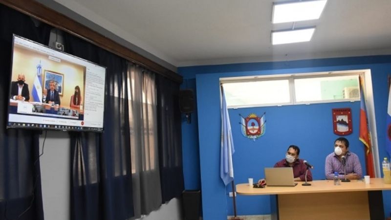 Nación destinará a Tinogasta seis trailers sanitarios