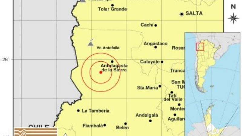 Temblor en la Puna