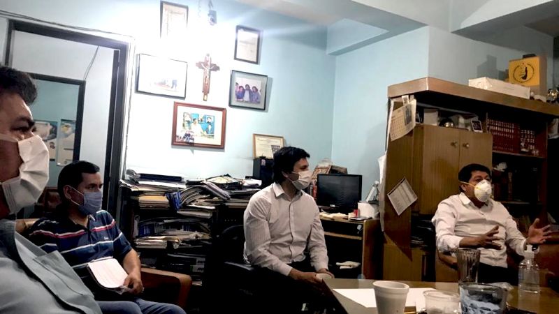 Mesa de articulación con representantes del sector minero