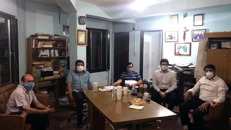 Mesa de articulación con representantes del sector minero