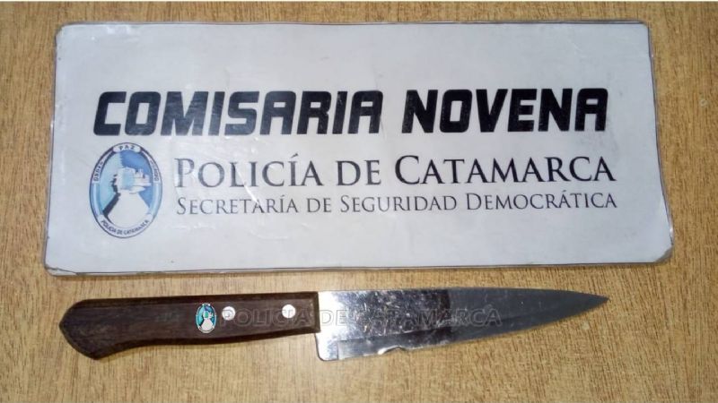 Detienen a un hombre que amenazó de muerte a una jubilada con un cuchillo
