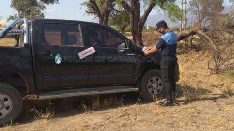 Riojanos detenidos por circular sin los permisos correspondientes