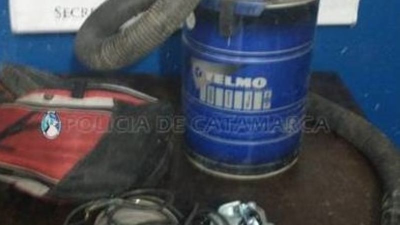 Secuestran elementos de dudosa procedencia