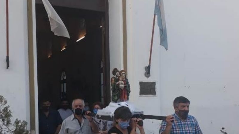 Culminaron las fiestas patronales en Villa Cubas