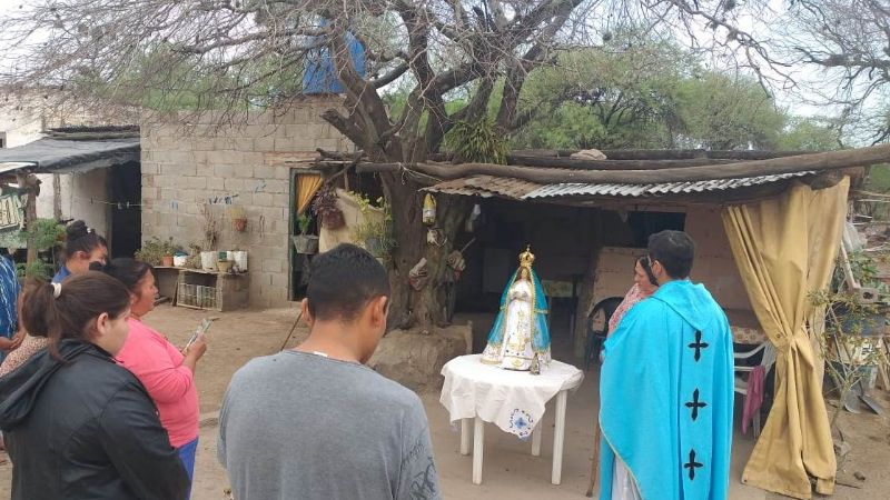 Celebraron el 1° aniversario de la Coronación de la Virgen