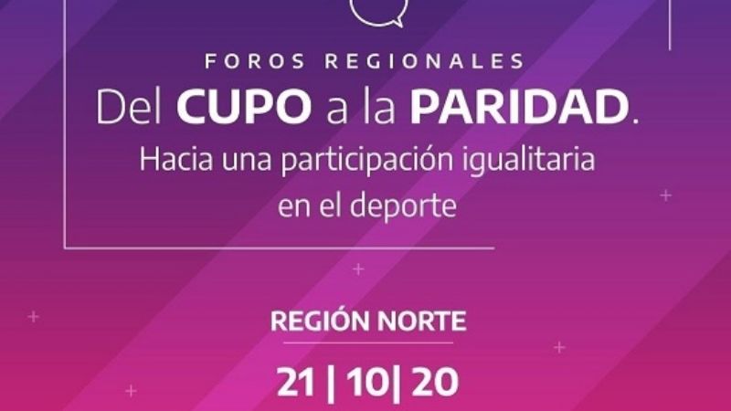 Foro regional del cupo a la paridad
