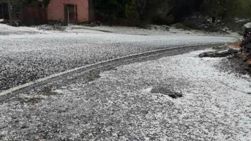 El granizo destrozó la producción en Fuerte Quemado