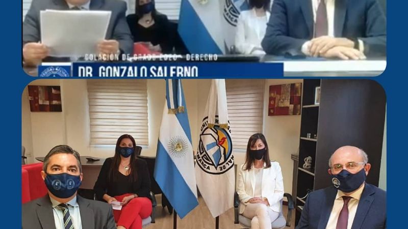 Acto de colación de Grado de la Facultad de Derecho