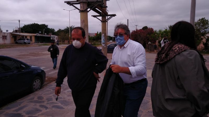 La delegación del Ministerio de Salud llegó a Recreo