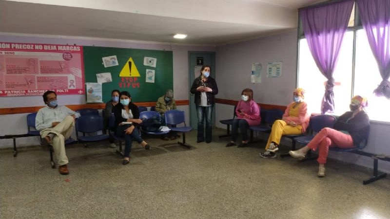 Salud realiza tareas de bloqueo y análisis de casos en Recreo