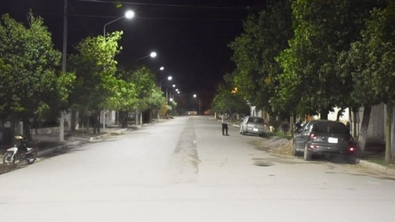 Habilitaron iluminación en Avenida Presidente Perón